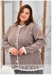 Жіноча тепла кофта на гудзиках А 23974